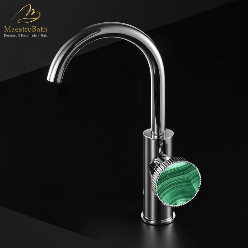 Preziosa Luxury Bathroom Faucet | Polished Chrome