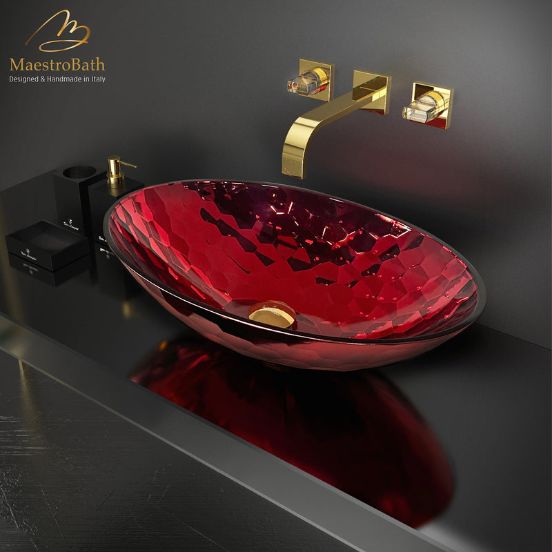 Allure Oval XL by Tonino Lamborghini Vessel Sink