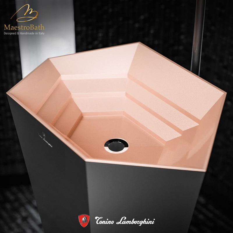 Vision by Tonino Lamborghini Freestanding Sink