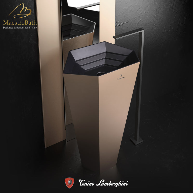 Vision by Tonino Lamborghini Freestanding Sink