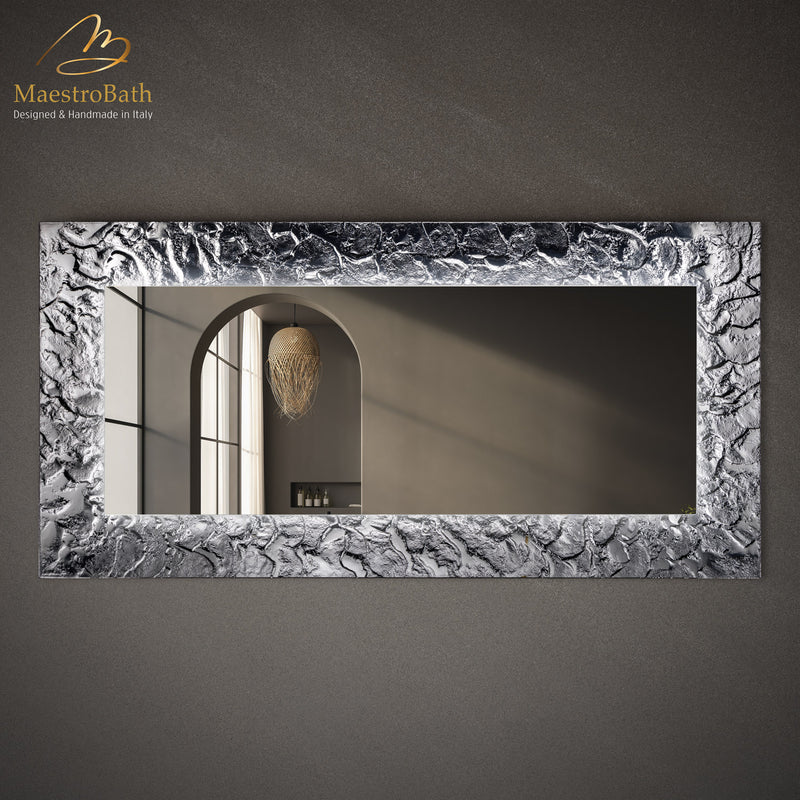 Artistic Luxury LED Mirror | Grey-Smoke Silver