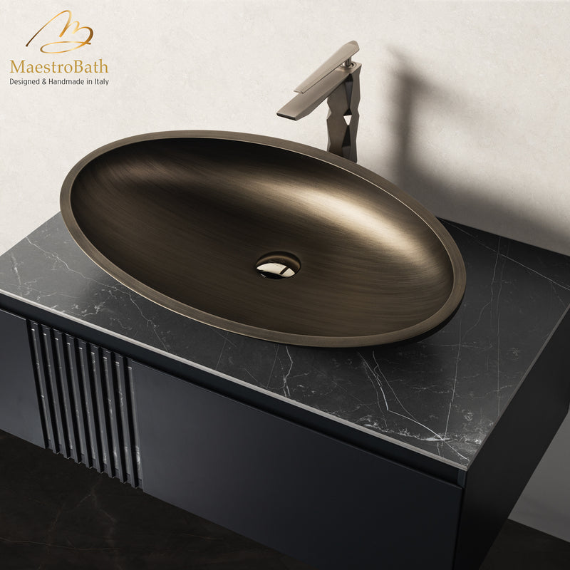 Vetrofreddo Kool Max Bronze Unique Bath Sink