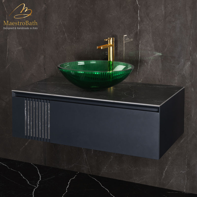 Mantua Bathroom Vanity 40" | Black