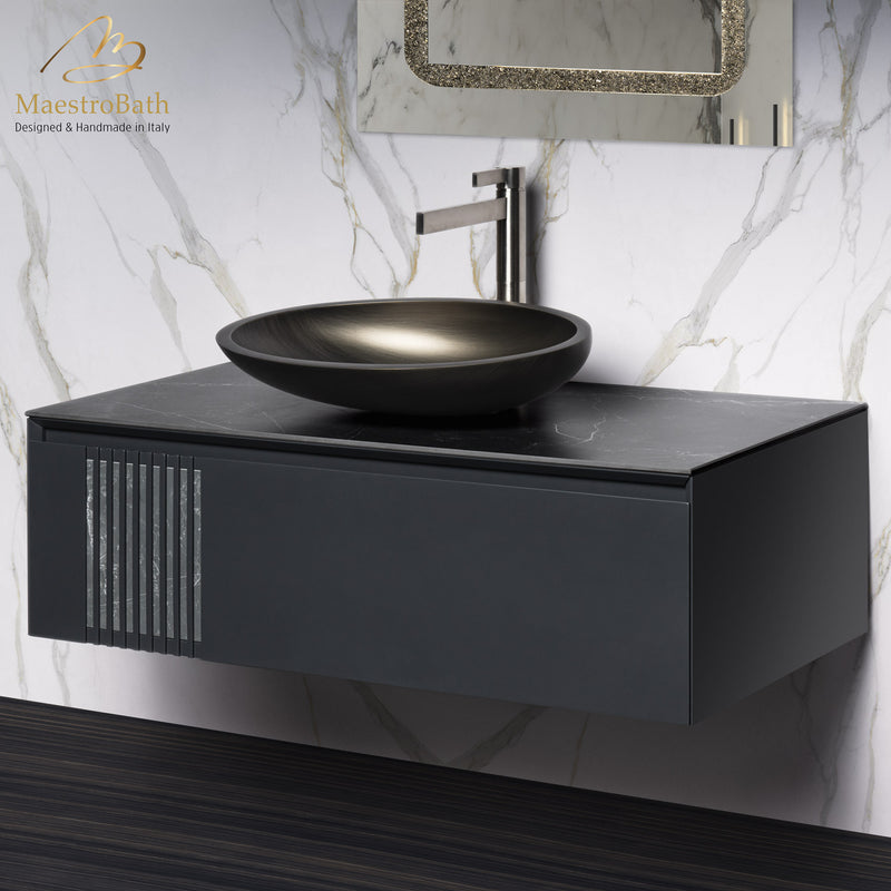 Mantua Bathroom Vanity 40" | Black