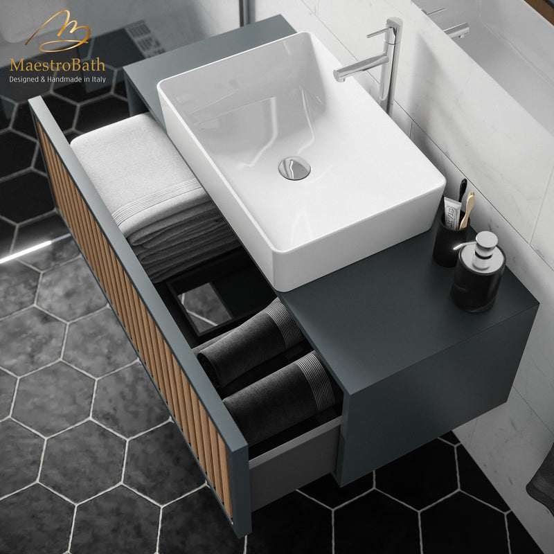 Orient 100 Bathroom Vanity | Anthracite