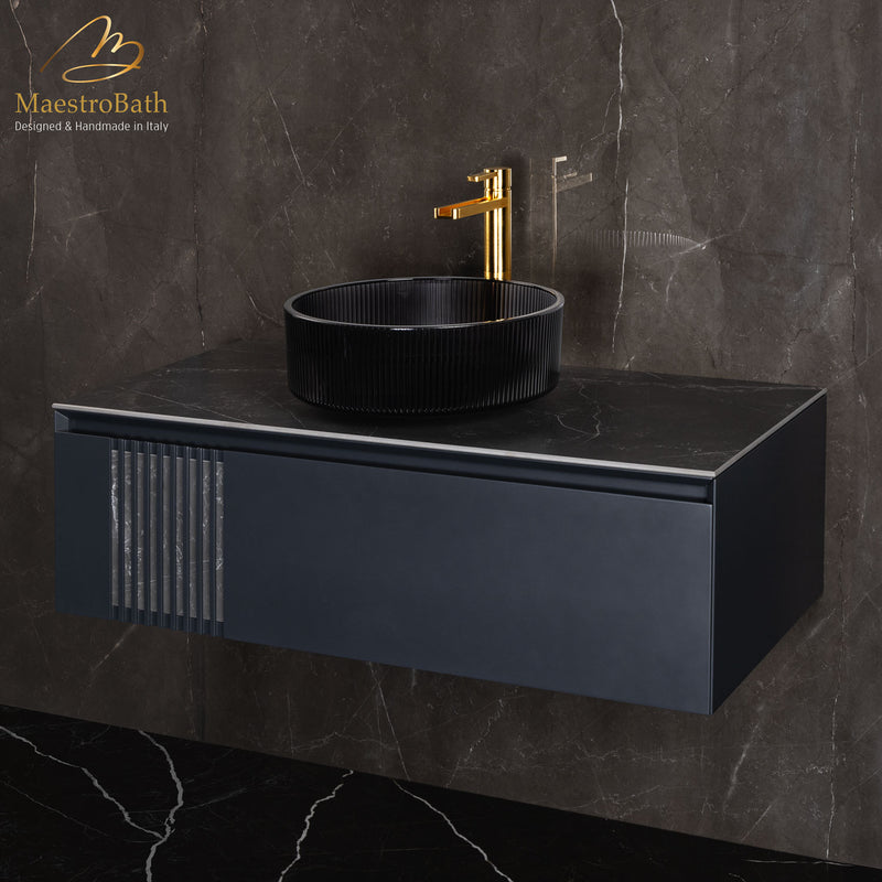 Mantua Bathroom Vanity 40" | Black