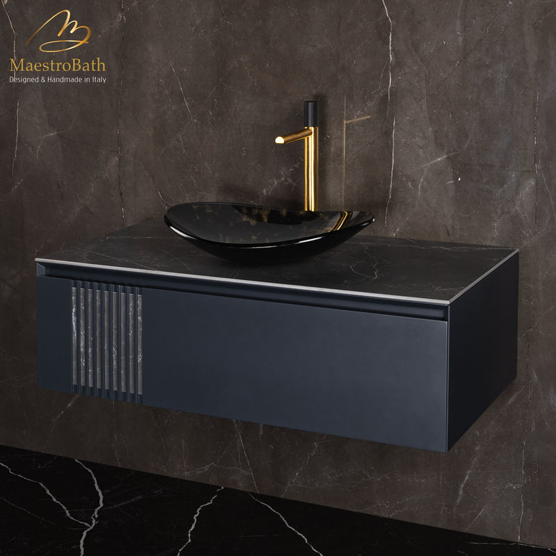 Mantua Bathroom Vanity 40" | Black