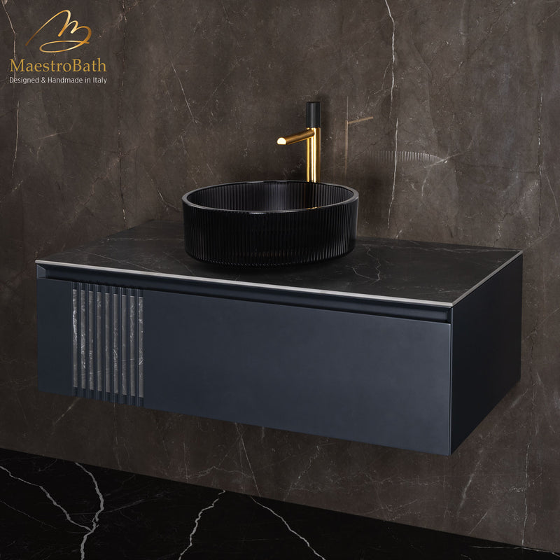 Mantua Bathroom Vanity 40" | Black