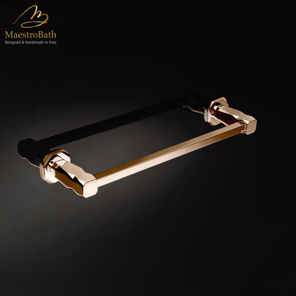 IKON Polished Gold Luxury Towel Bar