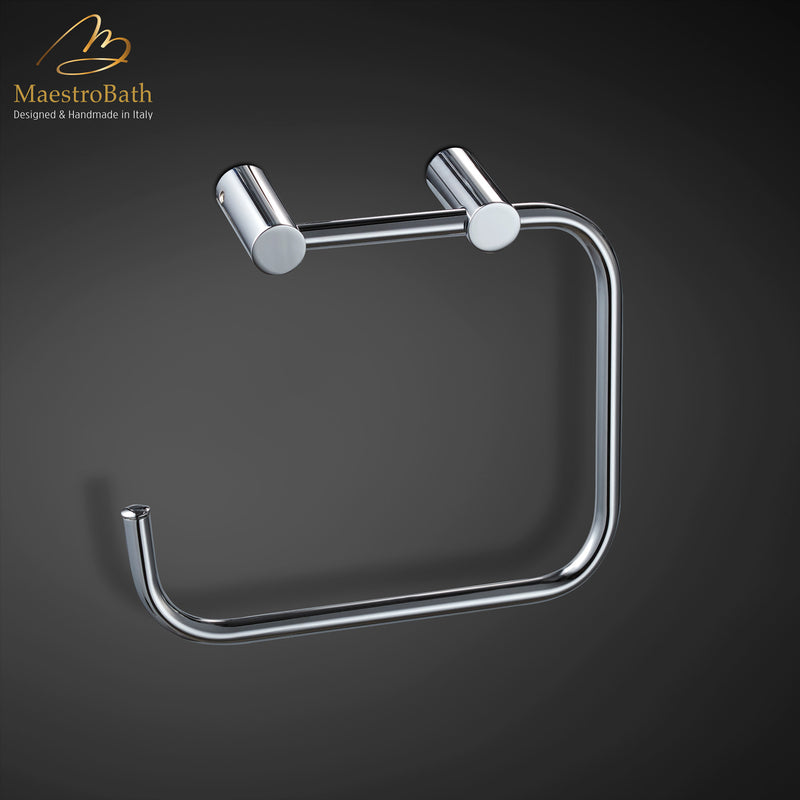 Luxury Towel Ring | Polished Chrome