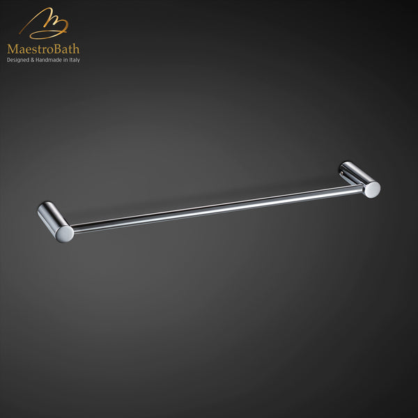 Luxury Towel Bar 15" | Polished Chrome