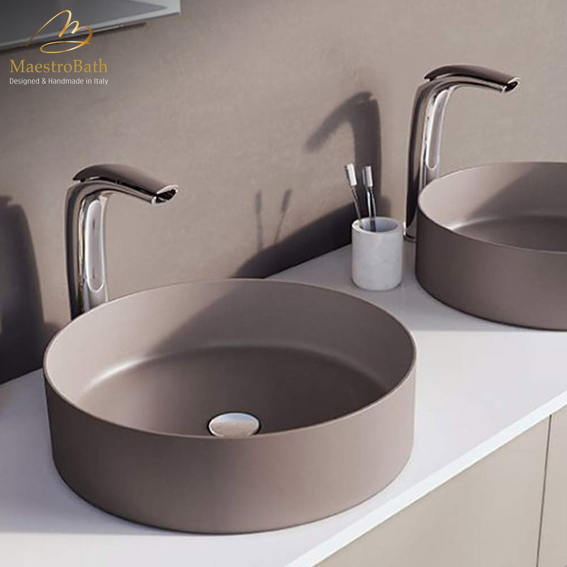 Italian Designer Vessel Sink Faucet