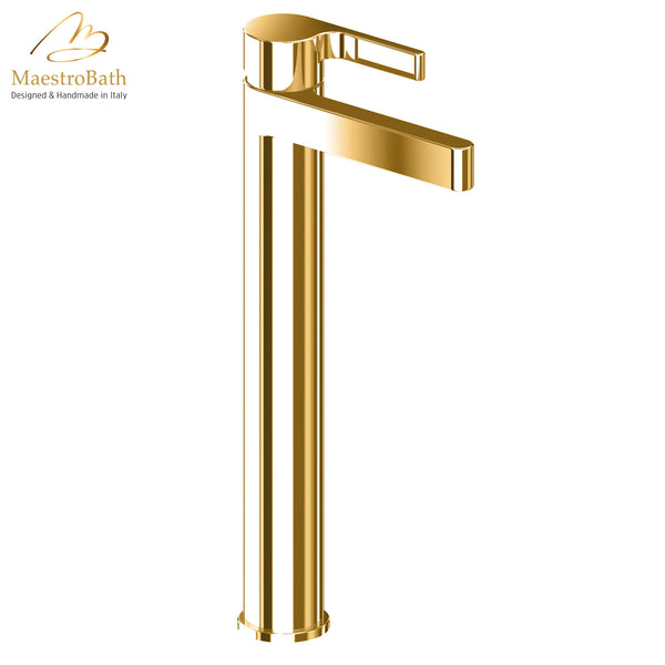 Luxury Italian Bathroom Sink Faucet #color_polished gold