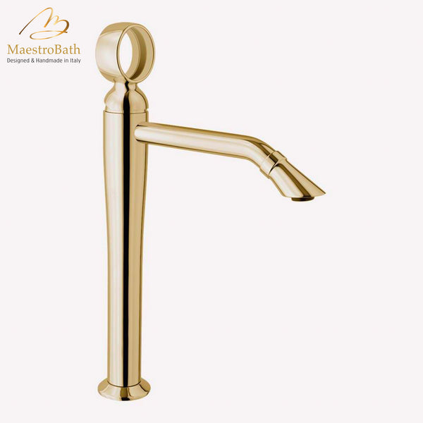 Luxury Italian Bathroom Sink Faucet #color_polished gold