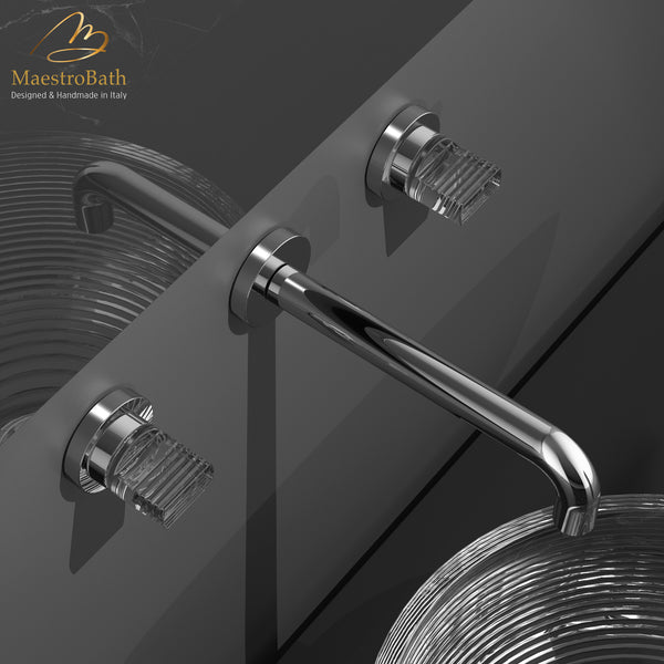 Tonalita Luxury Wall-mount Bathroom Faucet