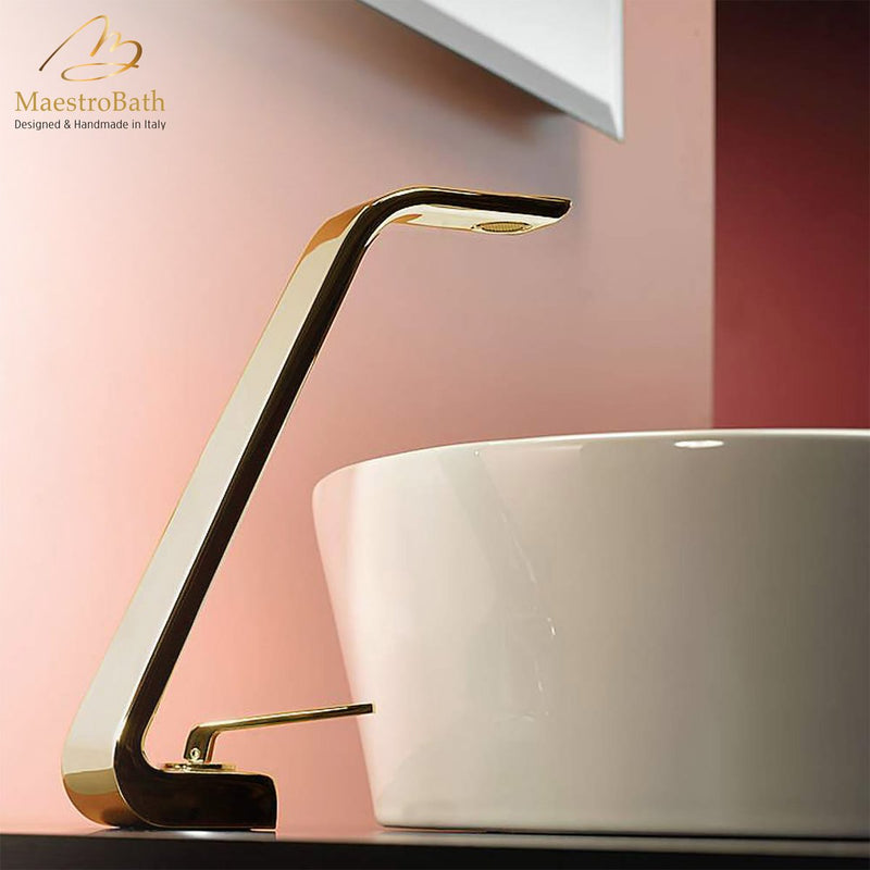 Italian Designer Vessel Sink Faucet