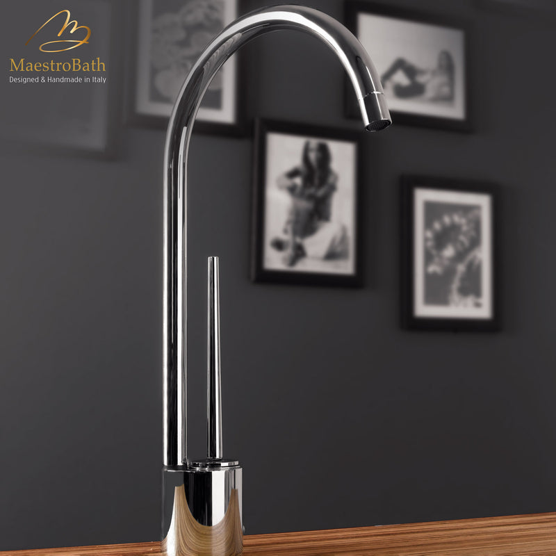 Tropic CHROME | Modern Chrome Kitchen Faucet