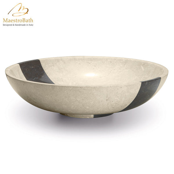 Stone Coplato Contemporary Natural Stone Sink #color_beige