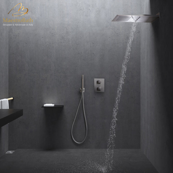 Capri Complete Shower Set | Polished Chrome