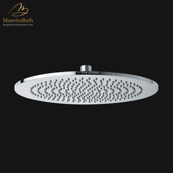 Round Brass Shower Head 9mm | Polished Chrome