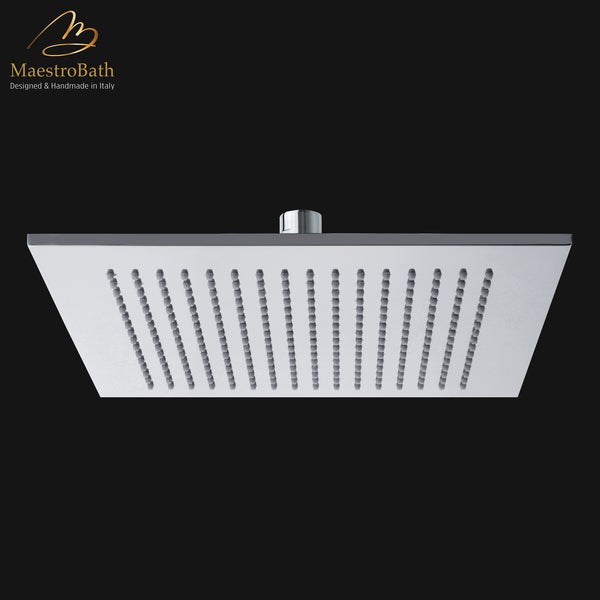 Square Shower Head 300x300 mm | Polished Chrome