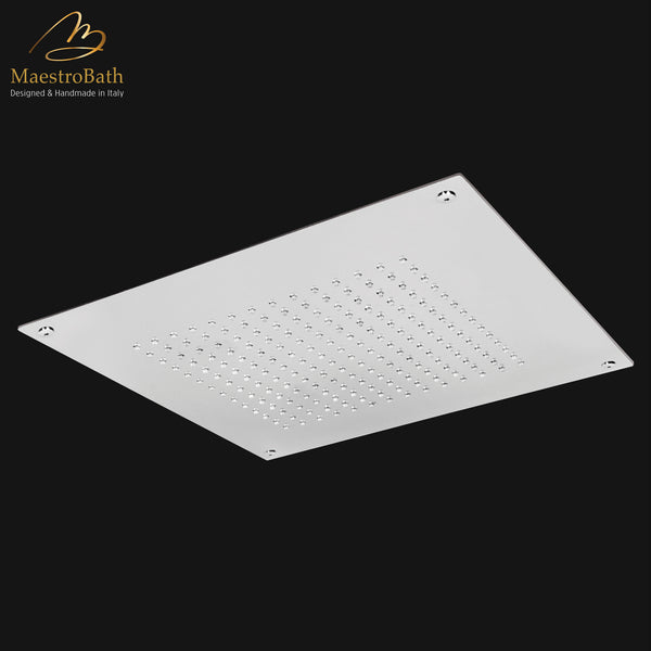 False ceiling Shower Head 400x400 mm | Polished Chrome