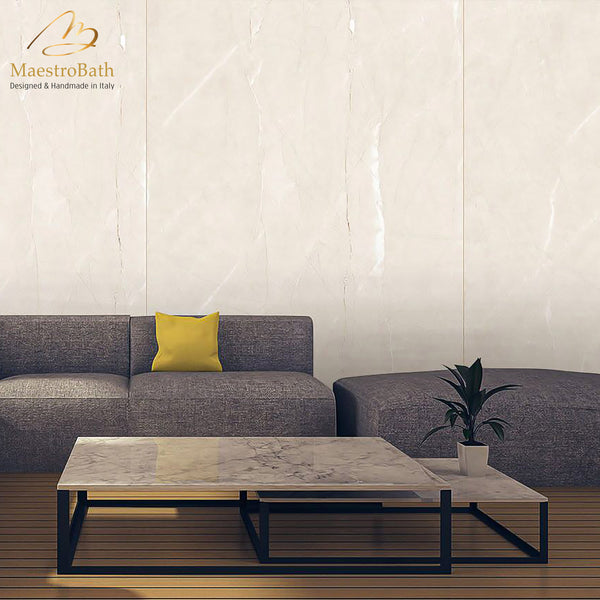 Bone Luxury Tile | Cream