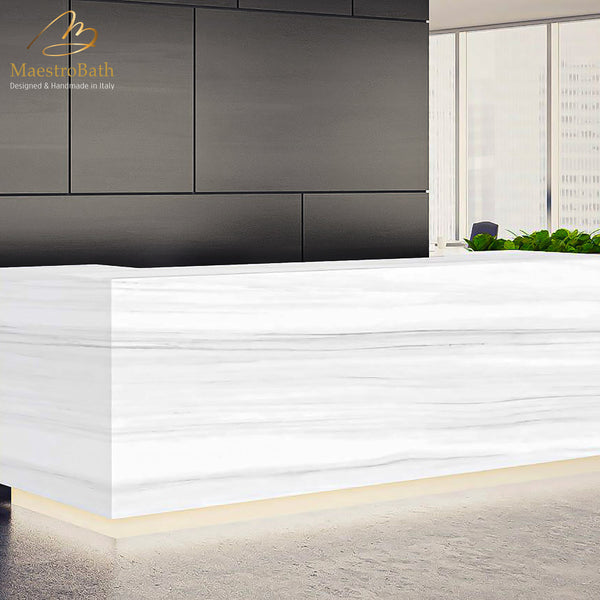 Nova Luxury Tile | White