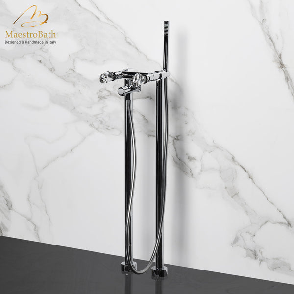 Lux Tub Filler | Polished Chrome