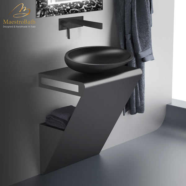 SEVEN Washstand | Black Mat